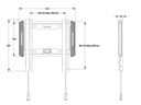 Multibrackets Universal Veggfesting fixed Small 24"-55" 50kg - image 15 [42333c1e45]