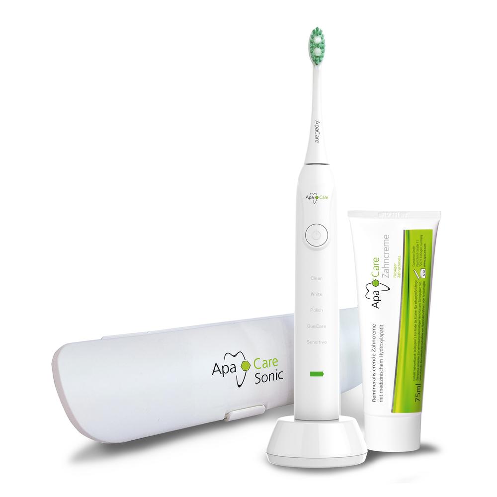 Apacare Sonic rafmagnstannbursti með ferðahulstri - image 2 [1c7e341e68]