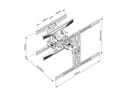 Multibrackets VESA FlexArm M Full Motion Dual 40-75" - image 11 [cc6d780d5c]