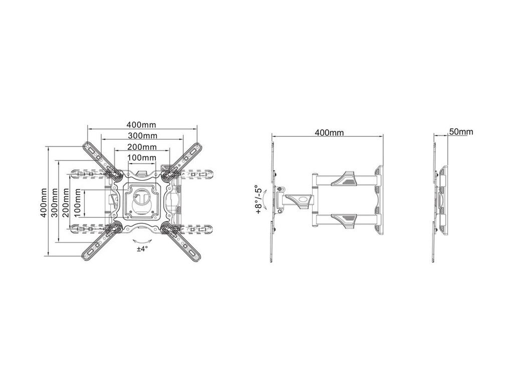 Multibrackets VESA FlexArm M Full Motion 32-55" - image 11 [26813df3b0]