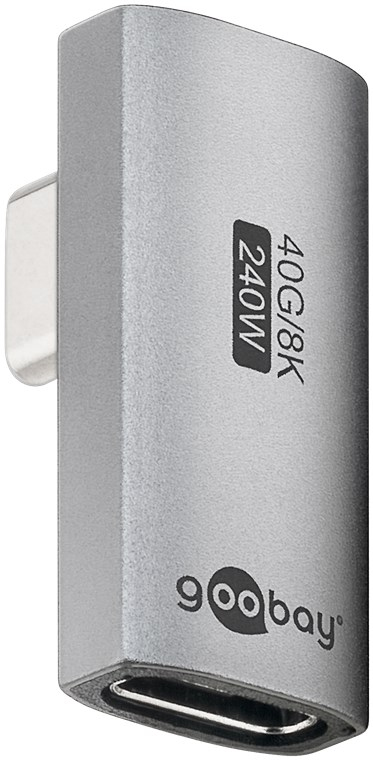 Goobay USB-C í USB-C 90° breytistykki - image 2 [b571967036]