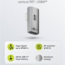 Goobay USB-C í USB-C 90° breytistykki - image 6 [60c65043fe]