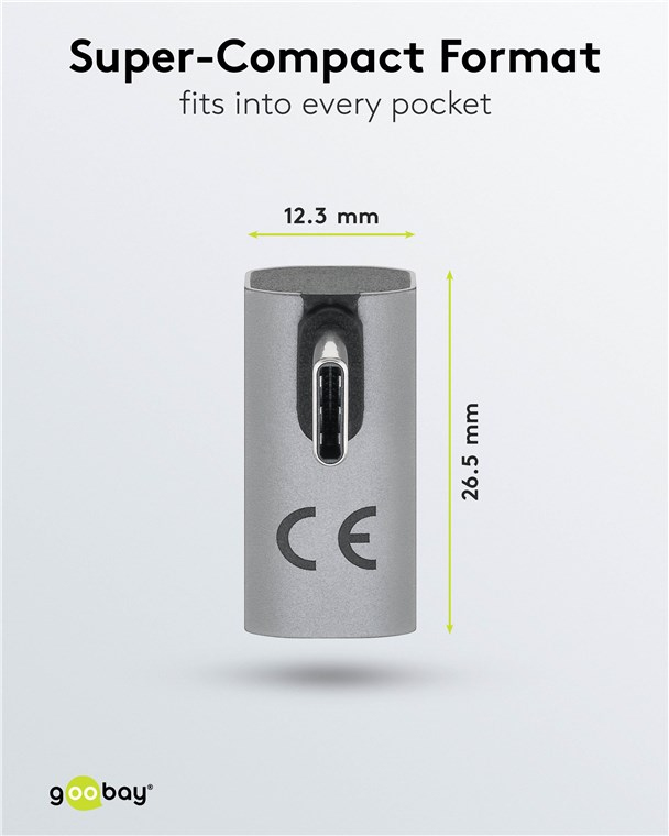 Goobay USB-C í USB-C 90° breytistykki - image 7 [0201d961f6]