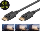 Goobay DisplayPort 2.0 8K 120Hz hann/hann, 3 metrar - image 5 [21a69bac79]