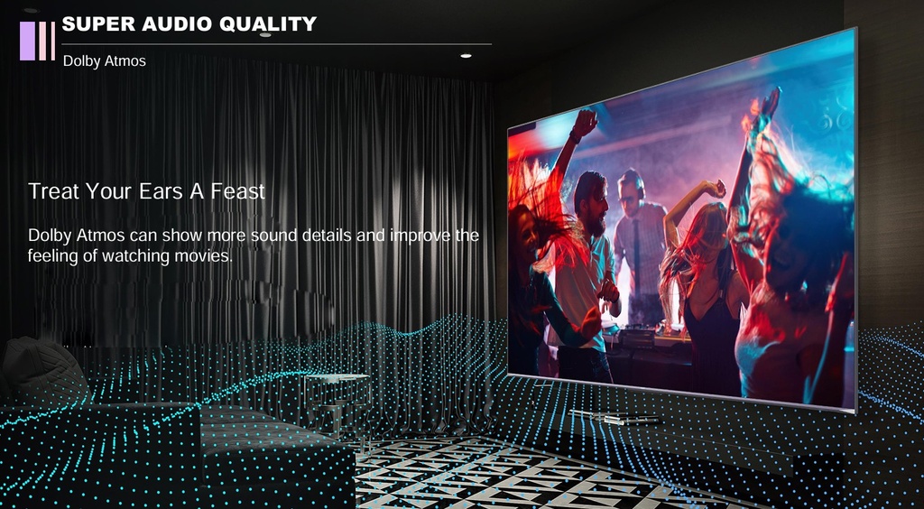 Metz 100" Max QLED+ 120Hz 4K Dolby Vision/Atmos Google TV snjallsjónvarp - image 19 [30889648db]