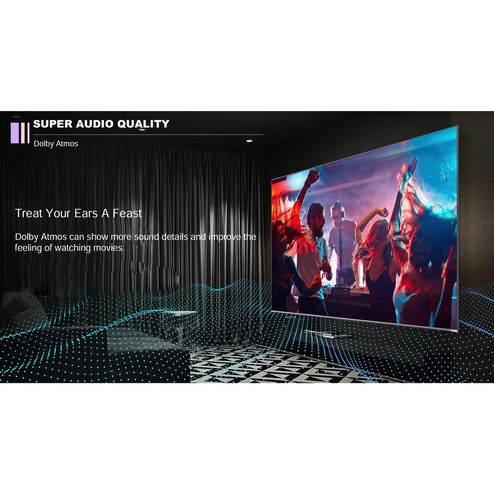 Metz 100" Max QLED+ 120Hz 4K Dolby Vision/Atmos Google TV snjallsjónvarp - image 20 [ad11ba5295]