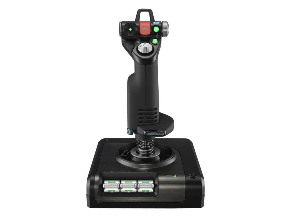 Logitech G Saitek X52 Pro Flight flugstýri og inngjöf - image 2 [f7e6bece60]