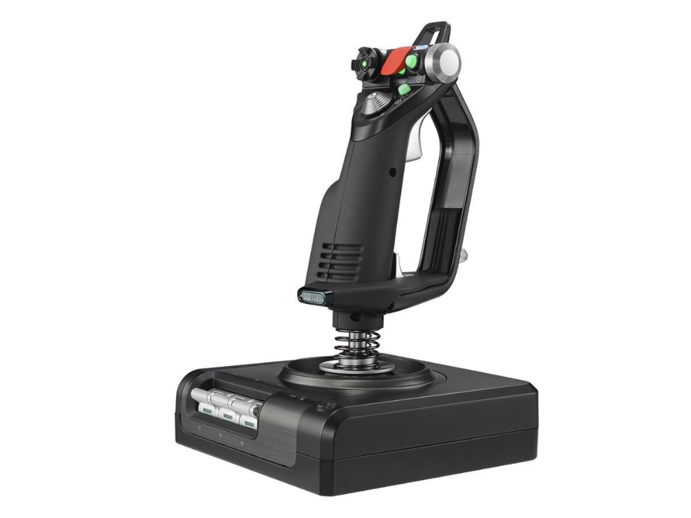 Logitech G Saitek X52 Pro Flight flugstýri og inngjöf - image 3 [3d8bd082ed]