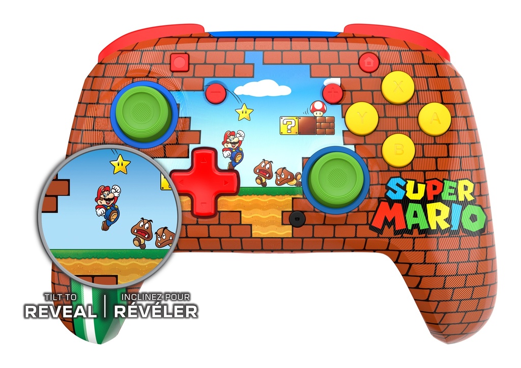 Turtle Beach Rematch þráðlaus stýripinni fyrir Nintendo Switch 2, Mario Bricks - image 3 [0061a504ea]