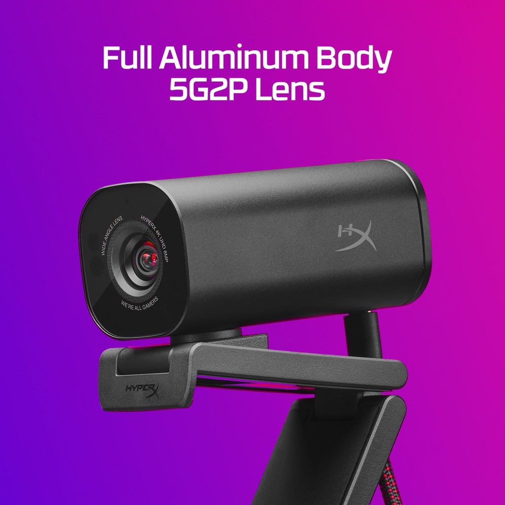 HyperX Vision S 4K UHD 90°FOV 8MP Sony STARVIS vefmyndavél - image 15 [c5fbd6903c]