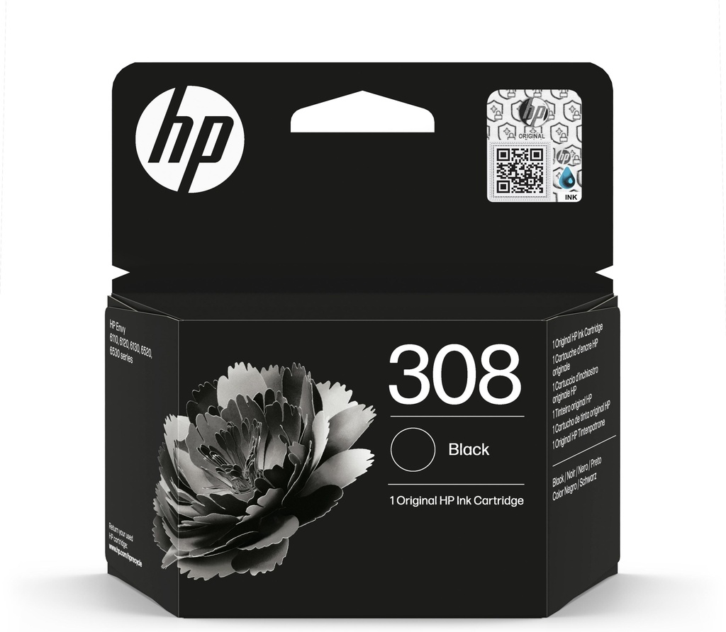 HP 308 Svart blekhylki - image 2 [1b80be6689]