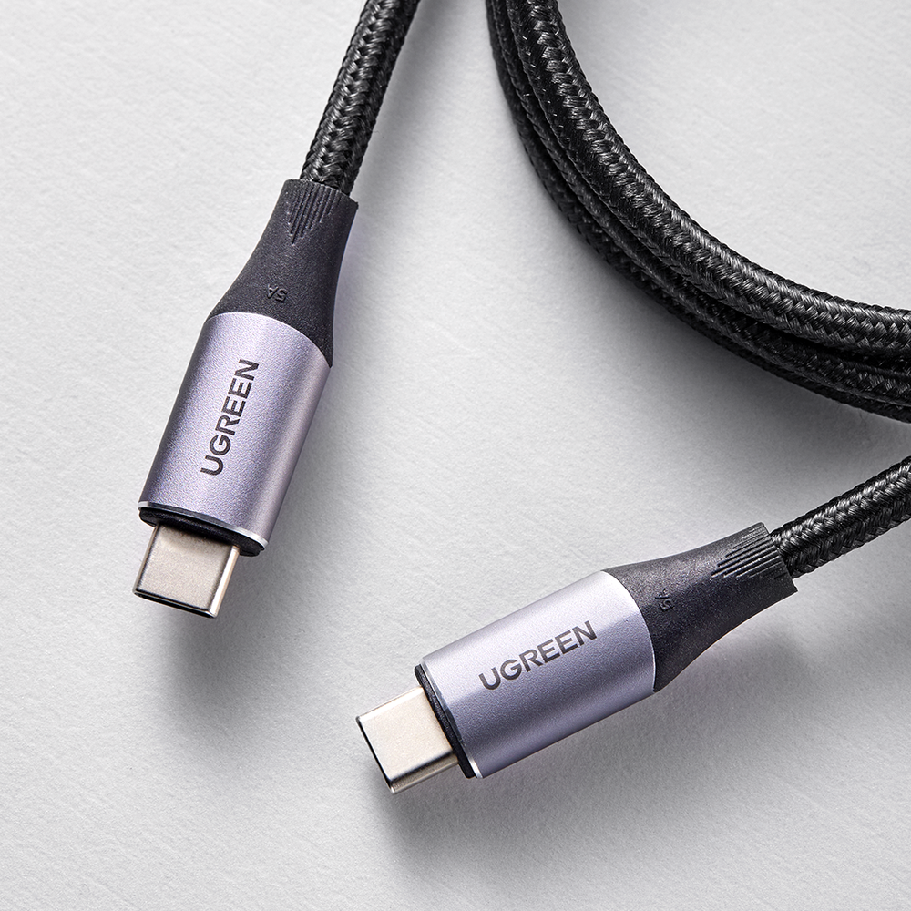 UGREEN 240W USB-C 3.2 Gen 2 kapall, 1 metri, svört - image 2 [812e3c031b]
