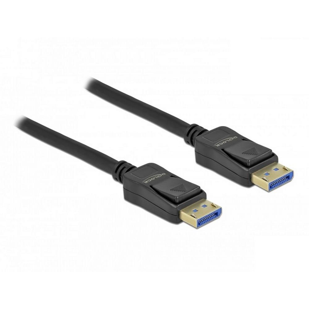 Delock DisplayPort 2.0 10K kapall, hann/hann, 3 metrar - image 2 [dc6a5e9f90]
