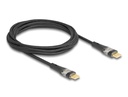 Delock USB-C PD 3.0 100W kapall, 2 metrar, svartur/glær - image 2 [e03c21f92c]