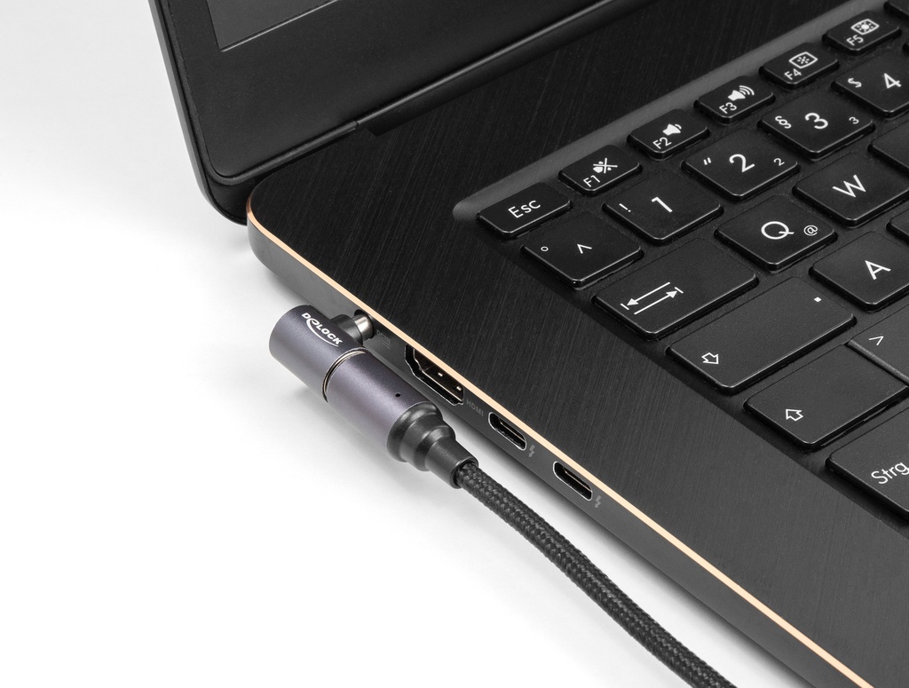 Delock USB-C í 8-pinna segultengi fyrir fartölvu, hann/hún, 1.8 metrar - image 5 [540fc50d32]
