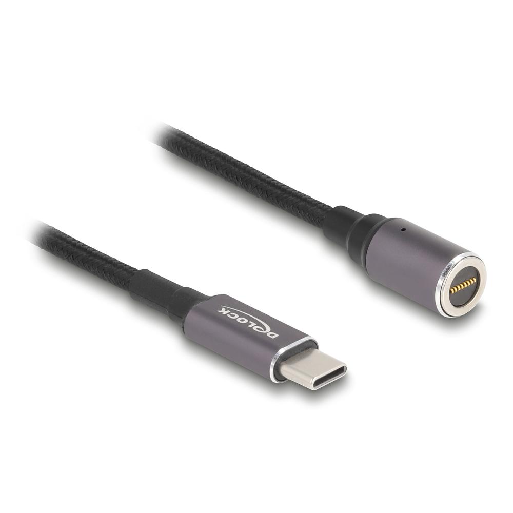 Delock USB-C í 8-pinna segultengi fyrir fartölvu, hún/hún, 15cm - image 2 [33078bcead]