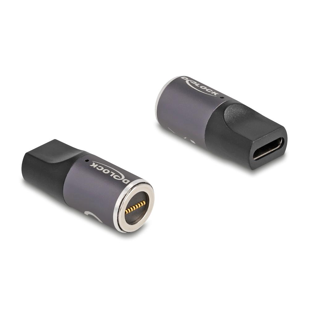 Delock USB-C í 8-pinna breytir fyrir fartölvu, hún/hún - image 6 [5448f40756]