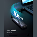UGREEN USB-C M-Key 10Gpbs, 0.5m kapall, M.2 hýsing - image 5 [9f17b38290]