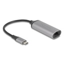 Delock USB-C í RJ45 5GbE netkort, silfur - image 2 [67cda7d7db]