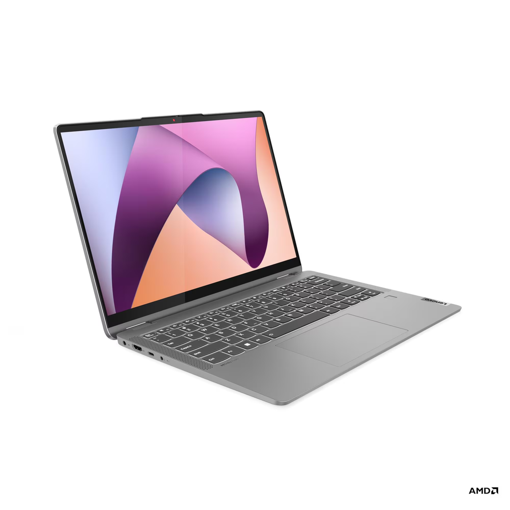 Lenovo Flex 5 2in1 fartölva, 14" FHD+ R5-5625U 16/512GB W11, Storm Grey - image 2 [090cadd60e]