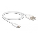 Delock USB2.0 í Apple Lightning kapall, 1 metri, hvítur - image 3 [7542fee692]
