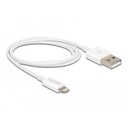 Delock USB2.0 í Apple Lightning kapall, 1 metri, hvítur - image 4 [6094266889]