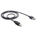 EASY-USB2.0 A-B kapall, 1 metri, svartur - image 2 [65b703f47d]