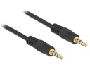 3.5mm stereo jack kapall, 4 pin, 1 metrar - image 2 [96f81ab205]
