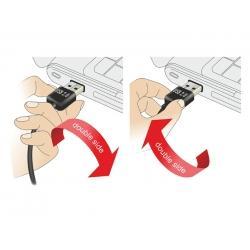 EASY-USB2.0 A-A kapall, 1 metri, svartur - image 3 [129b383ff7]