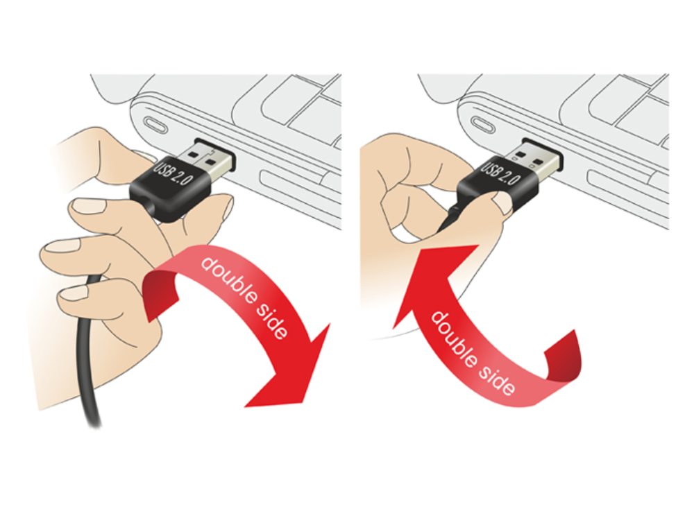 EASY-USB2.0 A-A kapall, 5 metrar, svartur - image 4 [d722a6c65d]