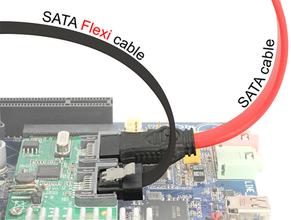 SATA3 6Gb/s FLEXI kapall, 30cm - image 3 [23b2201d8d]