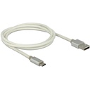 USB2.0 A í Micro-B vafinn kapall, 1 metri - image 2 [4189e7c276]