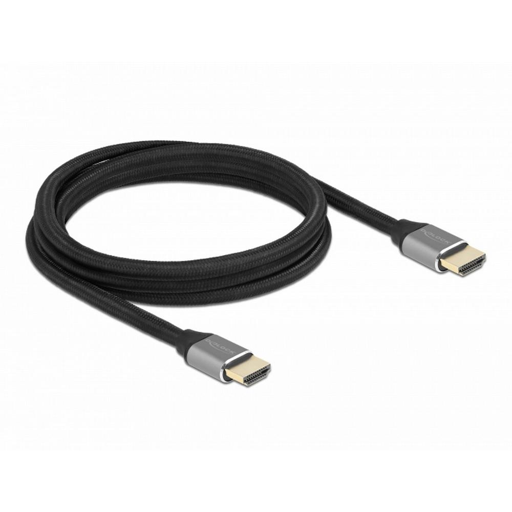 Delock HDMI 8K kapall, hann/hann, 2 metrar - image 2 [7d3ea27177]