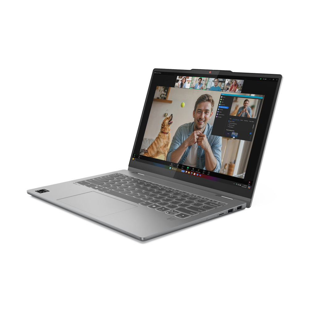 Lenovo Flex 5 2in1 AI+ fartölva, 14" OLED FHD+ X1 Elite 26-100 AI 16/512GB W11ARM, Luna Grey - image 8 [6759925341]
