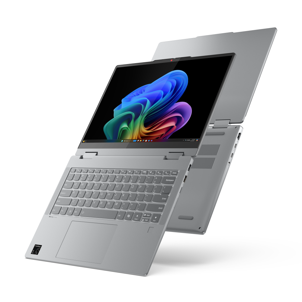 Lenovo Flex 5 2in1 AI+ fartölva, 14" OLED FHD+ X1 Elite 26-100 AI 16/512GB W11ARM, Luna Grey - image 9 [5a3981c549]