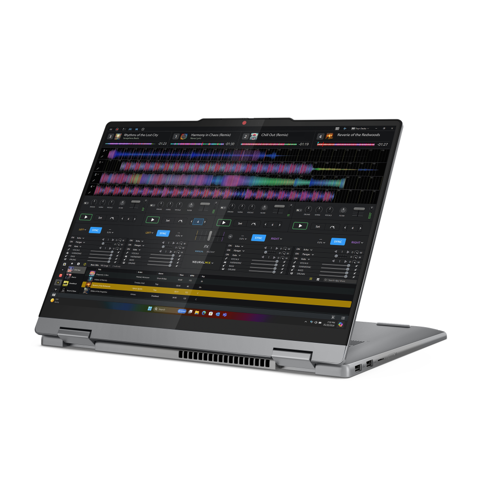 Lenovo Flex 5 2in1 AI+ fartölva, 14" OLED FHD+ X1 Elite 26-100 AI 16/512GB W11ARM, Luna Grey - image 11 [495be627a0]