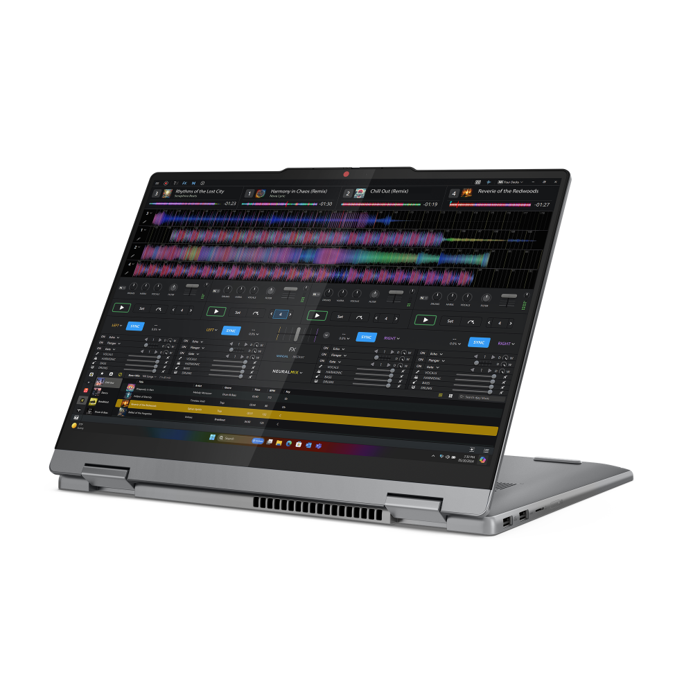 Lenovo Flex 5 2in1 AI+ fartölva, 14" OLED FHD+ X1 Elite 26-100 AI 16/512GB W11ARM, Luna Grey - image 12 [50ea3b65d5]
