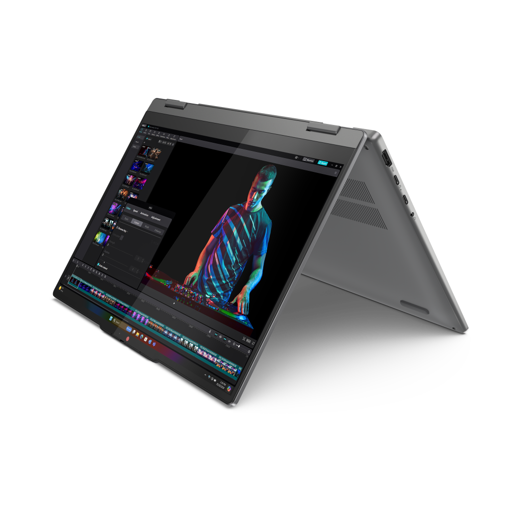 Lenovo Flex 5 2in1 AI+ fartölva, 14" OLED FHD+ X1 Elite 26-100 AI 16/512GB W11ARM, Luna Grey - image 17 [49127f2003]