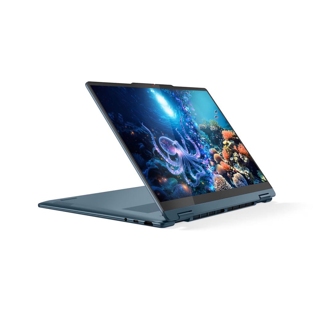 Lenovo Yoga 7 2in1 AI+ fartölva 14" OLED FHD+ Ryzen AI-I7-350 16/512GB, W11, ísl. lykl., penni, 3ár, nps, Tidal Teal - image 11 [5f9569bf4d]