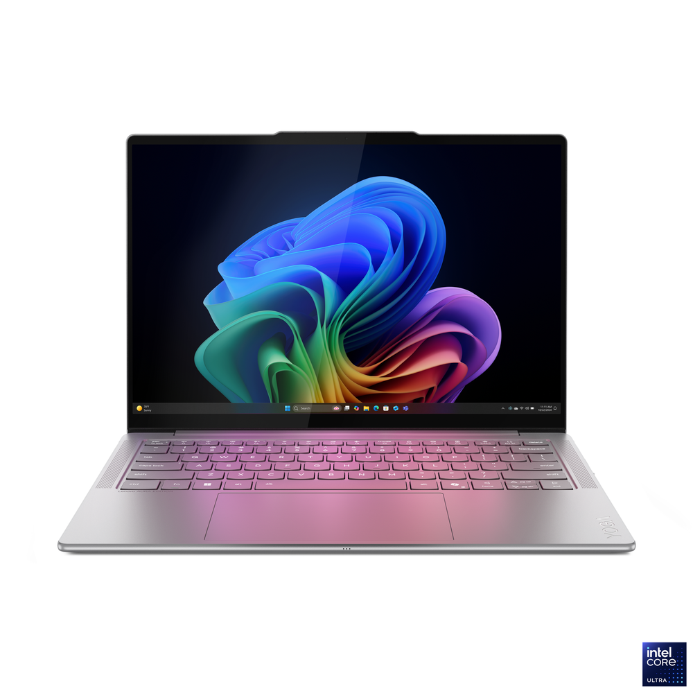 Lenovo Yoga Slim 7 AI+ fartölva, 14" OLED 2K Ultra 7-258V AI 32GB 1TB W11, Luna Grey - image 2 [d7985d0540]
