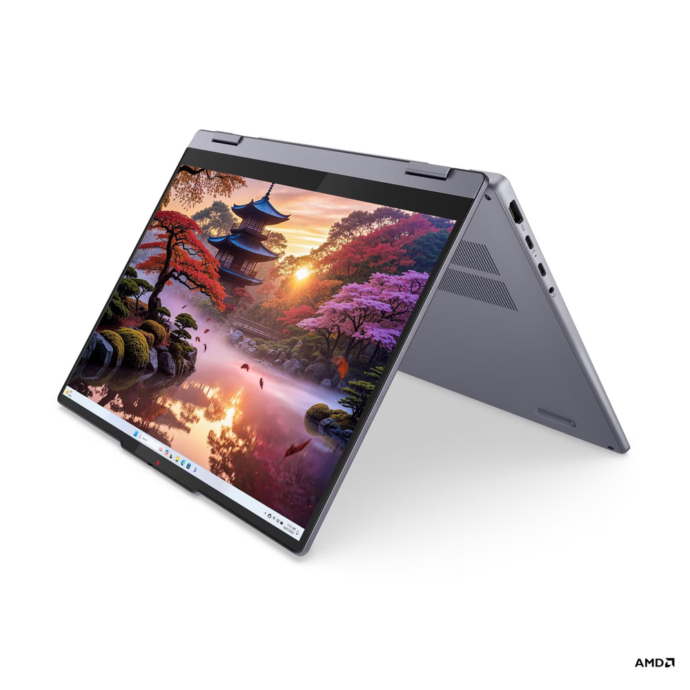 Lenovo Flex 5 2in1 AI+ fartölva, 14" FHD+ Ryzen AI-5-340 16/512GB W11, Luna Grey - image 18 [6c1539bf74]