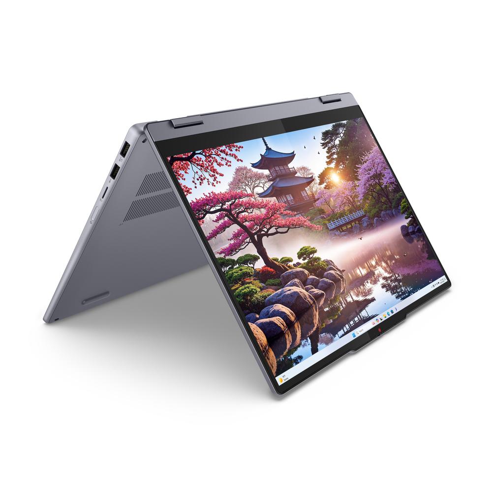 Lenovo Flex 5 2in1 AI+ fartölva, 14" OLED FHD+ Ryzen AI-5-340 AI 16/512GB W11, Luna Grey - image 4 [8ef5cd36e1]
