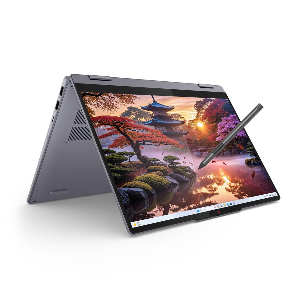 Lenovo Flex 5 2in1 AI+ fartölva, 14" OLED FHD+ Ryzen AI-5-340 AI 16/512GB W11, Luna Grey - image 20 [ce6b4e4438]