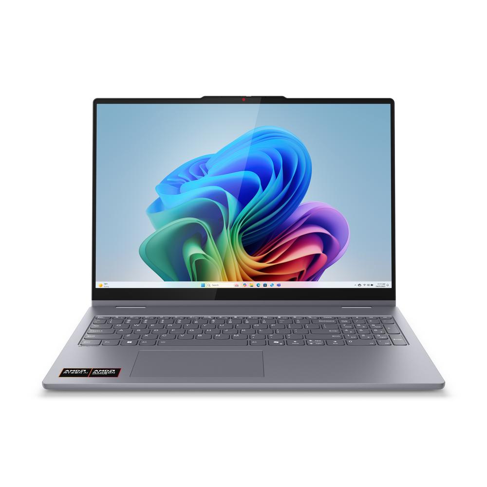 Lenovo Flex 5 2in1 AI+ fartölva, 16" FHD+ Ryzen AI-5-340 16GB 512GB W11, Luna Grey - image 6 [556cc4f970]