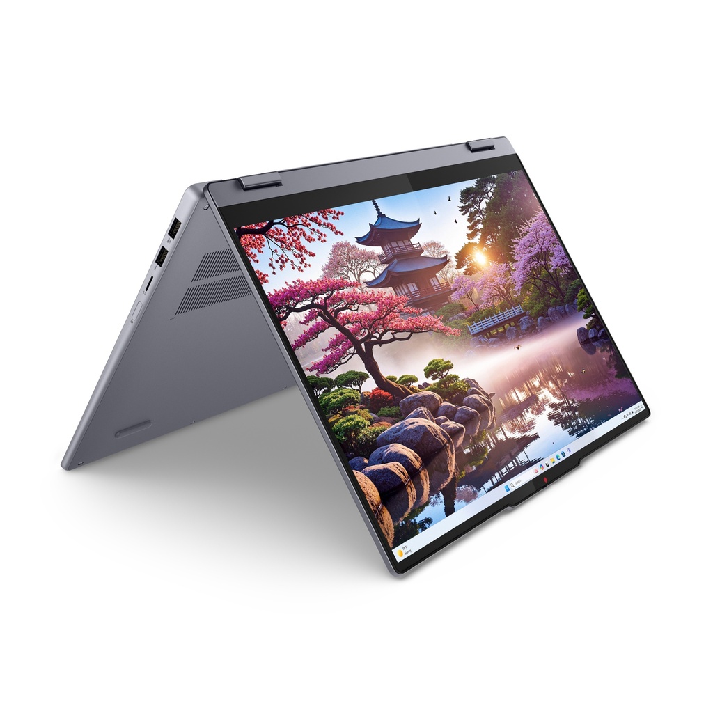 Lenovo Flex 5 2in1 AI+ fartölva, 16" FHD+ Ryzen AI-5-340 16GB 512GB W11, Luna Grey - image 13 [fef7c45321]