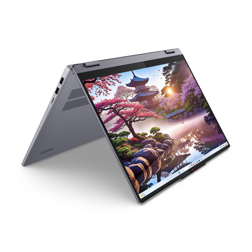 Lenovo Flex 5 2in1 AI+ fartölva, 16" FHD+ Ryzen AI-5-340 16GB 512GB W11, Luna Grey - image 16 [f175ae597b]