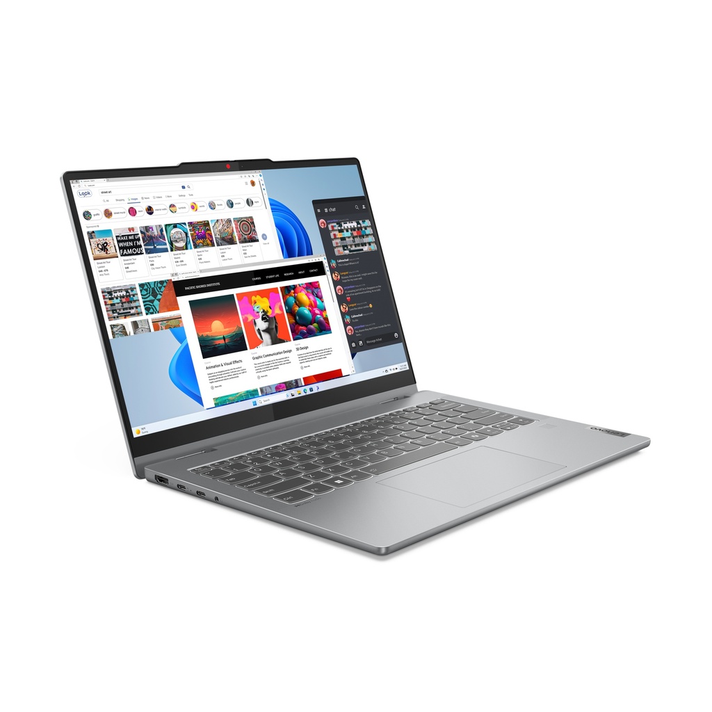 Lenovo Flex 5 2in1 fartölva, 14" FHD+ Intel i5-13420H 16/512GB W11, penni fylgir, Luna Grey - image 7 [3f9444ffc3]