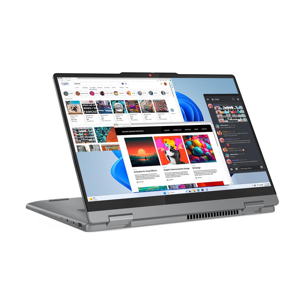 Lenovo Flex 5 2in1 fartölva, 14" FHD+ Intel i5-13420H 16/512GB W11, penni fylgir, Luna Grey - image 18 [1511f37205]