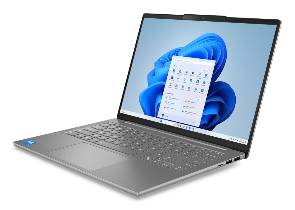 Lenovo IdeaPad Slim 5 AI fartölva, 14" FHD+ U5-135H 16/512GB W11, nps, Luna Grey - image 7 [d7f6bbe6eb]
