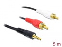 3.5mm stereo jack kapall í 2x RCA 5m - image 2 [a6810d53ad]